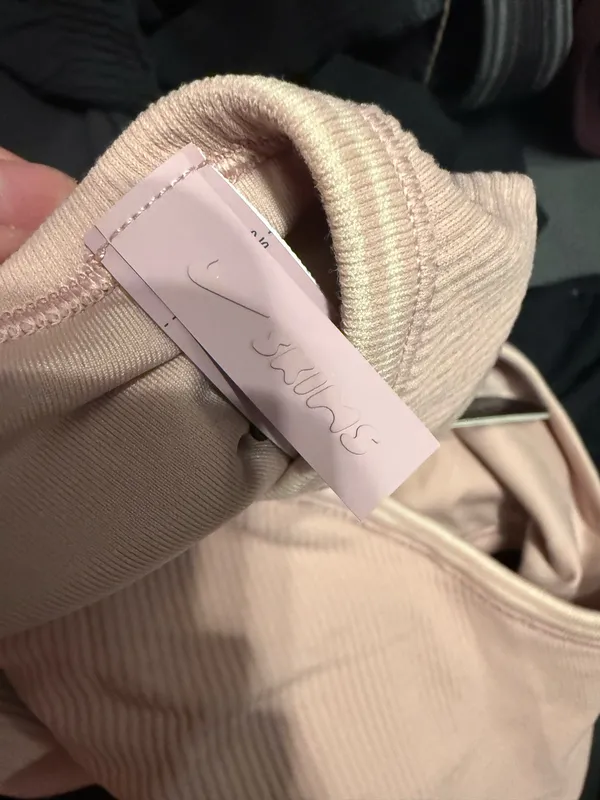 Nike x Skims Ribbed Seamless Racer Front Bra - Image 3
