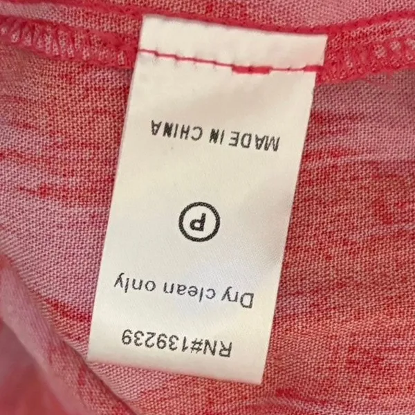 Tuckernuck Pomander Place Hot Pink Ikat Kenzo Mini Dress Size Small - Image 7