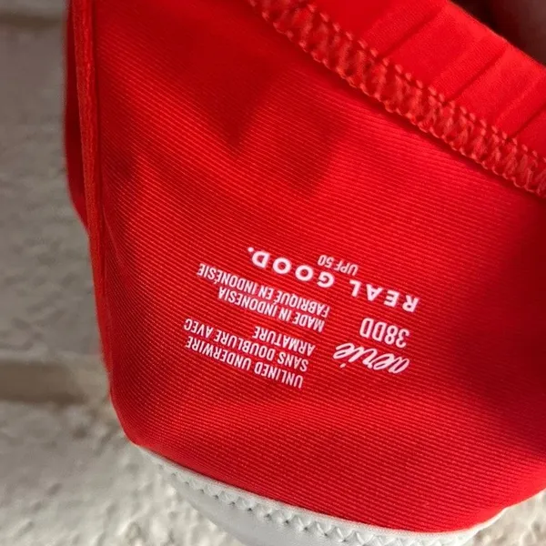Aerie Red Bikini Top size 38DD - Image 5