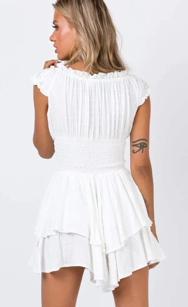 Princess Polly White Romper - Image 2