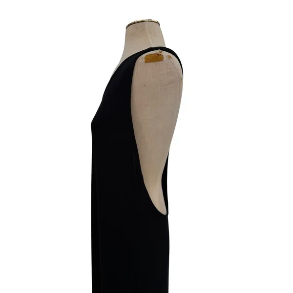 Free‎ People Beach Saturday Night Out One Shoulder Midi Dress Black Large - Image 7