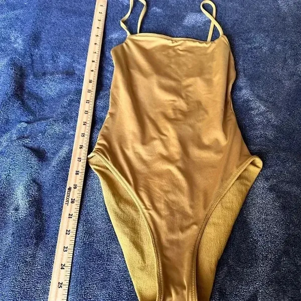 Madewell Square Neck One Piece Swimsuit - Image 2