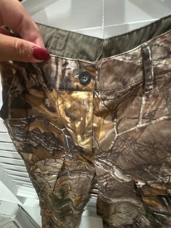 Game Winner Realtree Camo Cargo Pants Size S (4-6) Hunting Cotton - Image 3