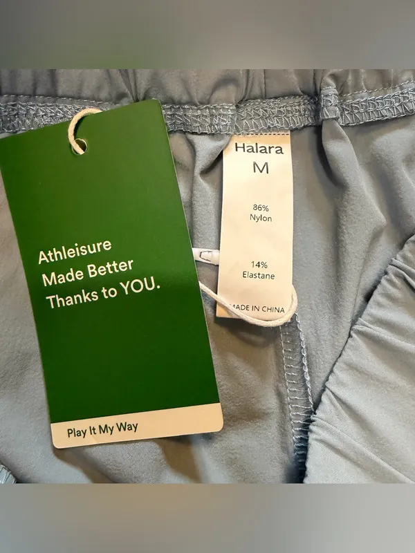 Halara High Waisted Dolphin Hem Casual Shorts 2" Medium NWT - Image 3