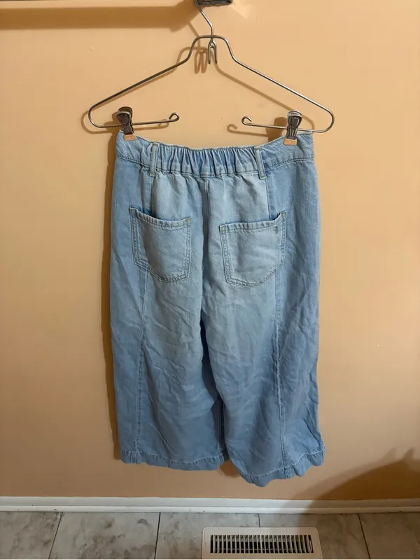 Anthropologie Pilcro Wide Leg Cropped Jeans - Image 3