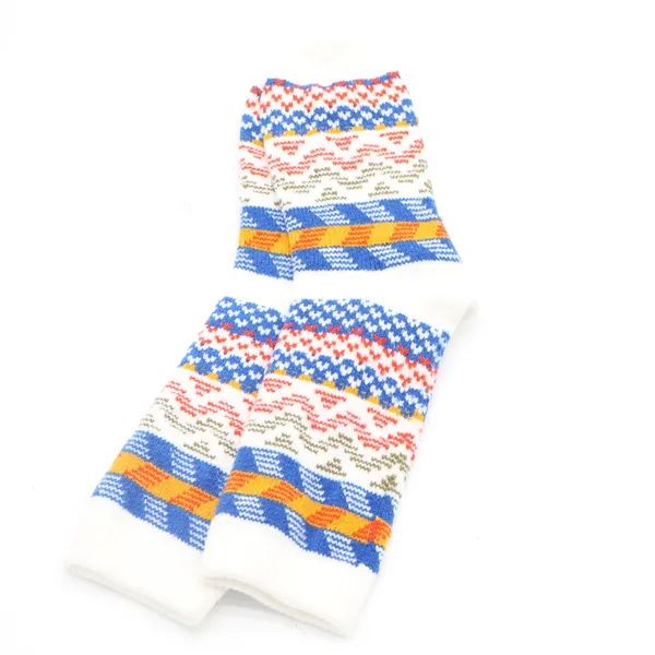 Northeast Outfitters Cozy Cabin Women's Boot Socks Cream Multi Fair Isle 5-10 - Image 2