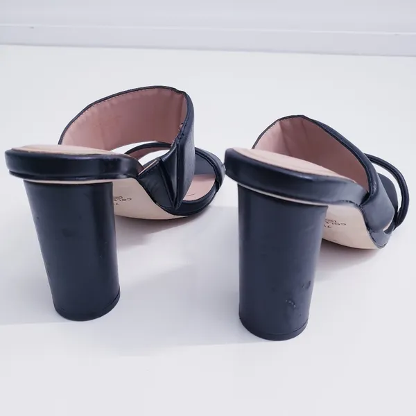 Cole Haan Leather Reina 2 Chunky Heels - Image 5