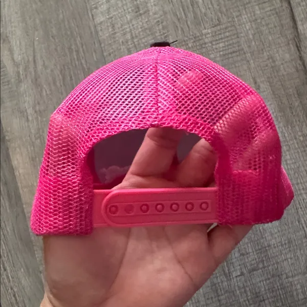 Coca Cola Hat in Pink and Black - Image 2