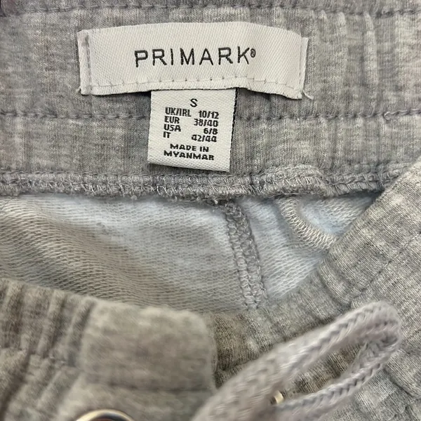 Primark Gray Joggers Women's Size Small - Image 5