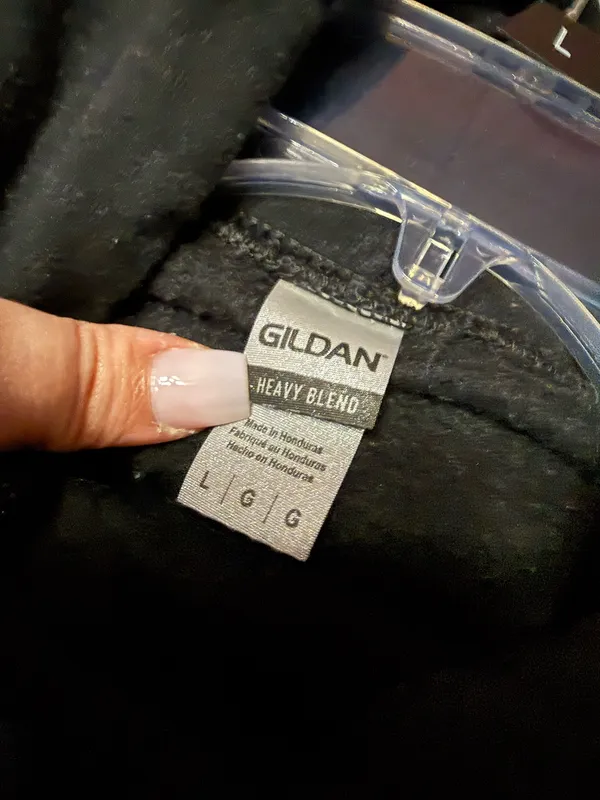 Gildan Black Sweatshirt - Image 3