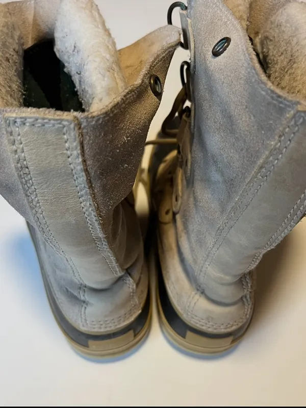 Sorel Joan Of Arctic Two-Tone Waterproof Winter Boots - Gray, Black, Tan - Image 5