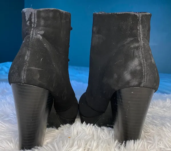 Highheel Boots Black Size 6.5 - Image 4