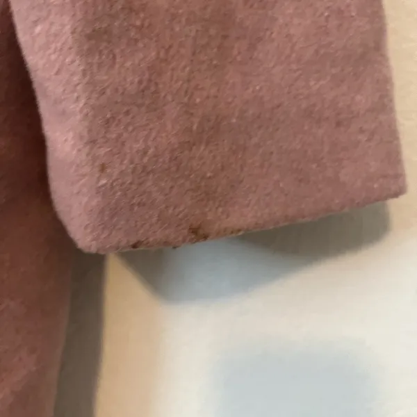 Astr the Label Dusty Pink Double-Breasted Wool Blend Pea Coat Size Small‎ - Image 7