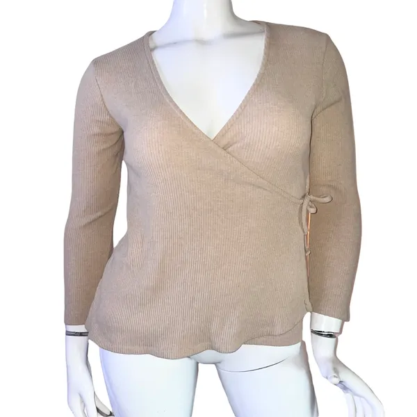 Old Navy Ribbed Wrap Top - Image 2