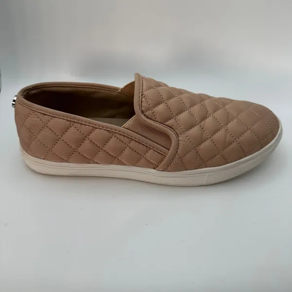 Steve‎ Madden ECNTRCQT Quilted Blush Pink Slip On Sneakers Women's Size 7.5M - Image 11