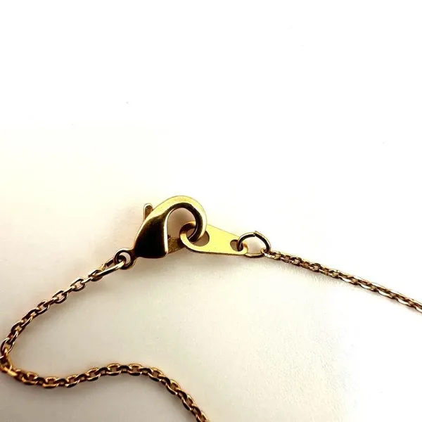 Gold tone bar pendant necklace - Image 7