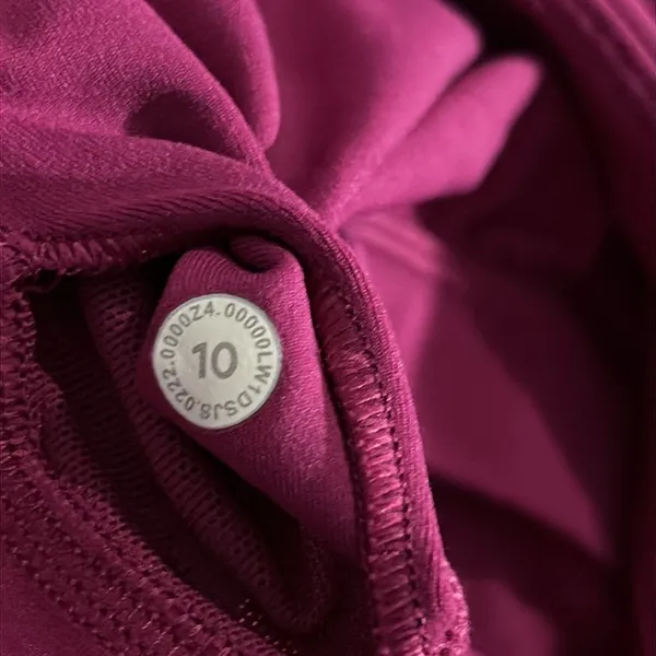 Lululemon Align Romper 8" Nulu Lightweight Buttery Soft Magenta Purple Size 10 - Image 5