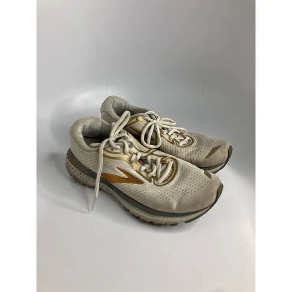Brooks Adrenaline GTS 20 Women 7.5 Beige Gold Good Running Shoes 1202961B164 - Image 3