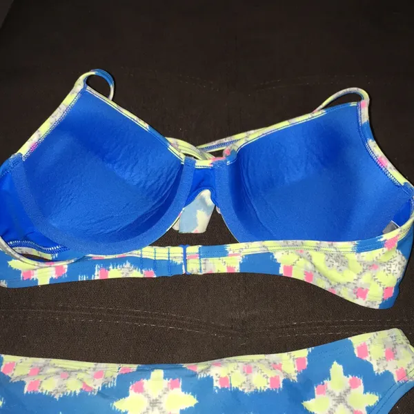 🔵Aerie blue floral bikini swimsuit! Bridget style - Image 6