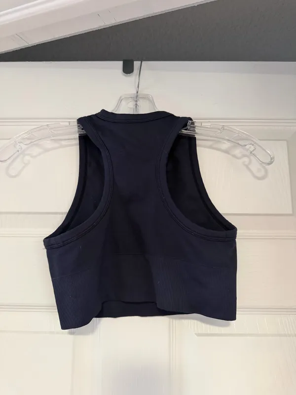 Z BY ZELLA Harmony Seamless Bra, NAVY SAPPHIRE, size medium - Image 4