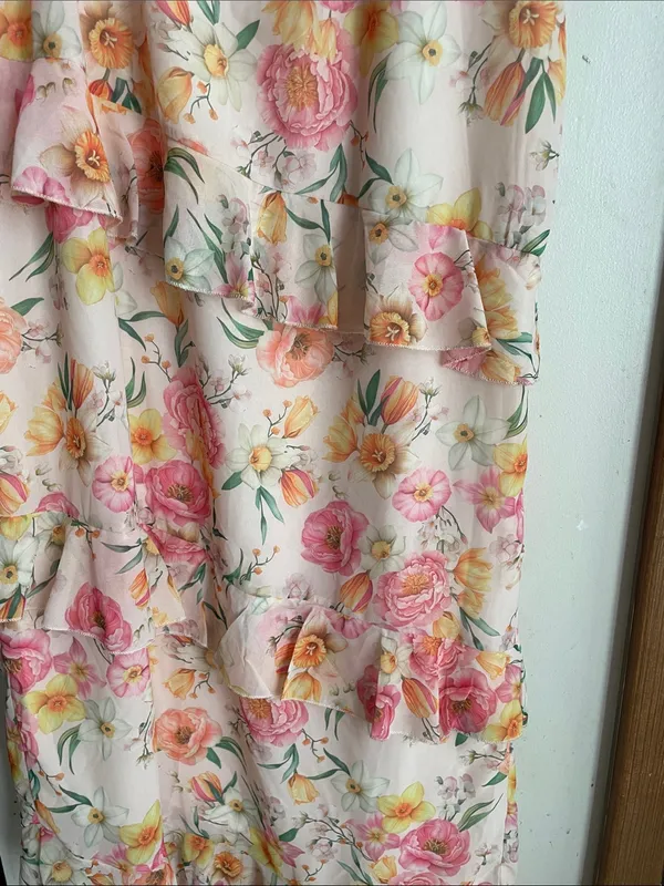 Petal & Pup Leila Floral Maxi Dress in Peony - Image 9