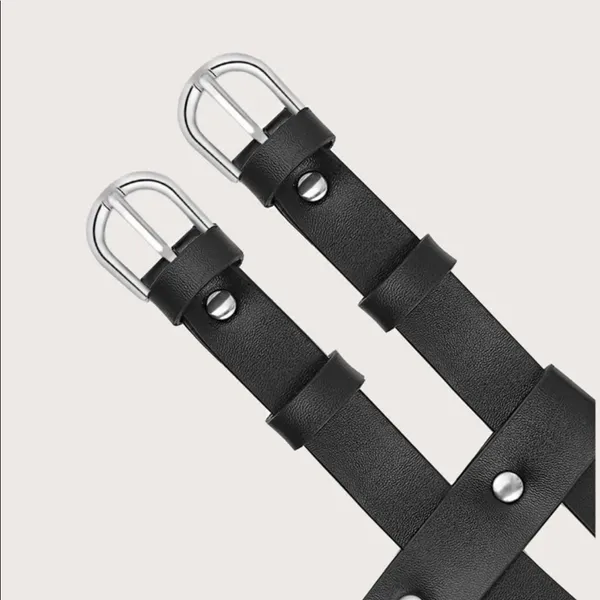 Harness Shoulders Double Belt New Bondage - Image 4