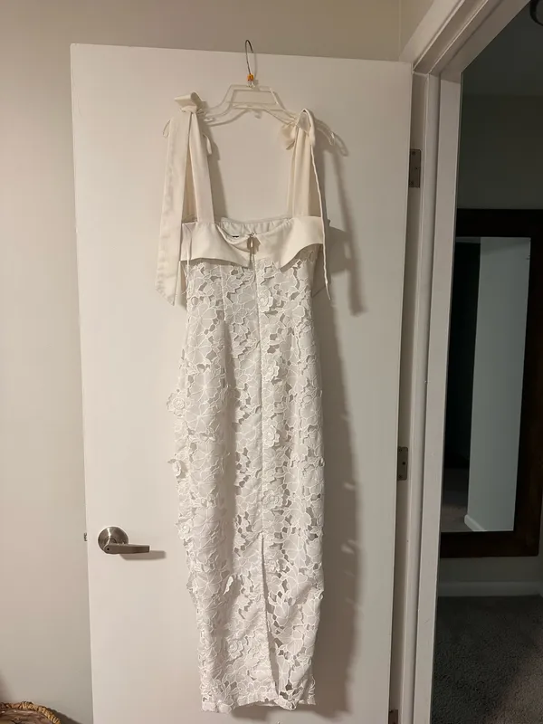 white bridal dress mable - Image 4