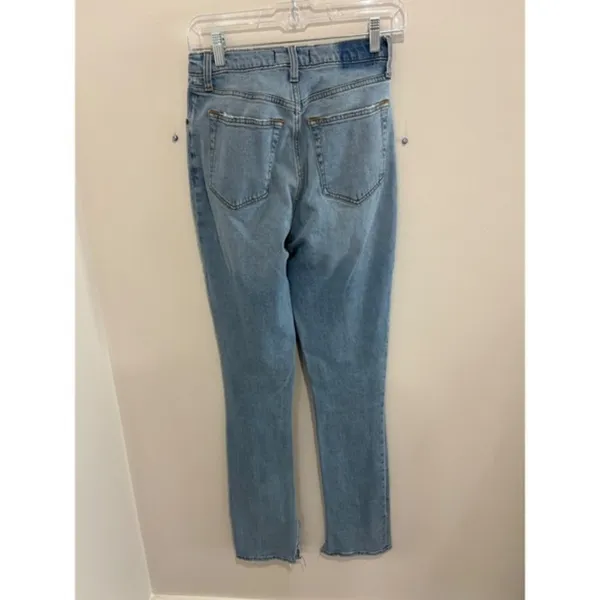 Abercrombie & Fitch Curve Love 90s‎ Slim Straight Ultra High Rise Jeans 26 2XL - Image 11