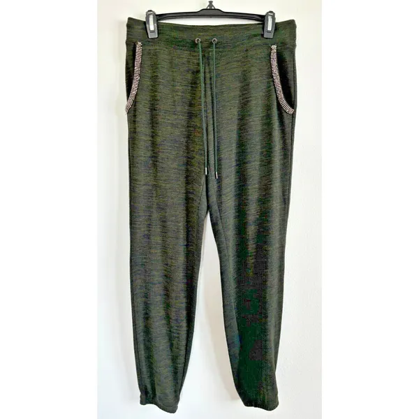 Juicy Couture Tracksuit Womens Size Medium Green Vintage Y2K Preppy‎ Classic Gym - Image 5