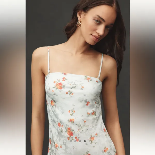 Anthropologie The Tilda Slip Dress: Printed Edition - Image 4