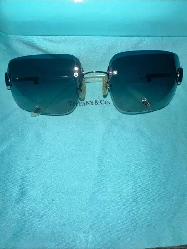 Tiffany & Co. Women's Rimless Gradient Sunglasses - Image 4