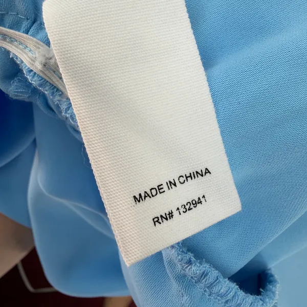 Amanda Uprichard X Revolve Pacific Blue Clifton Ruched Blouson Mini Dress Size S - Image 11