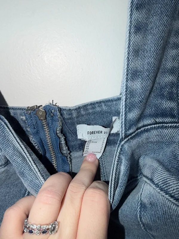 Forever 21 Denim Jumpsuit - Image 2