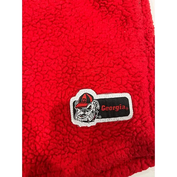 Rivalry Threads Fuzzy red Georgia bulldog Shorts‎ size small - Image 2