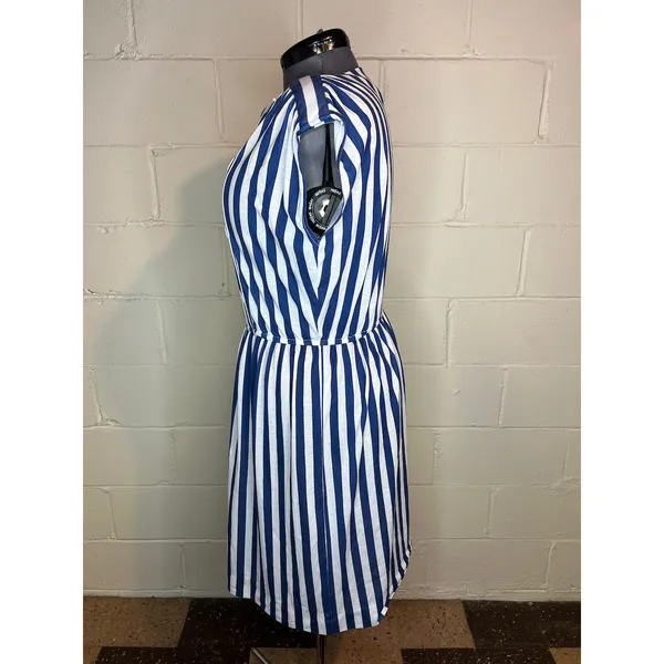 dress knit striped blue white - Image 5