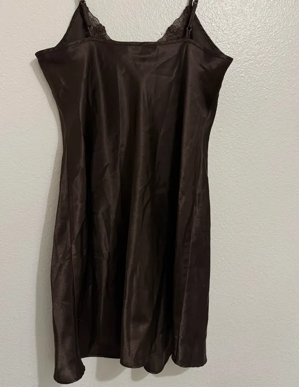 Slip dress Brown Size M - Image 4