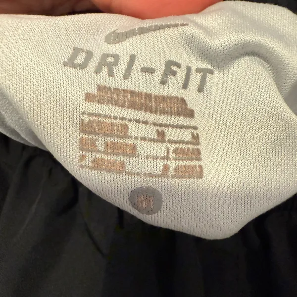 Nike Black‎ and White Women's Athletic Shorts - Image 2