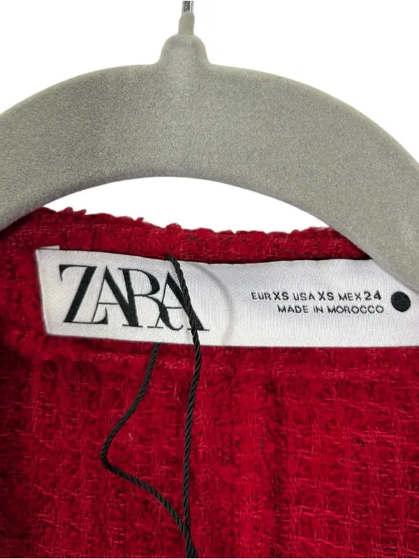 Zara Tweed Weave Dress Size XS - Image 10