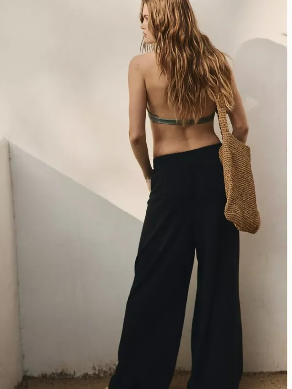 NWT Free People free est sloane wide leg pant - Image 2