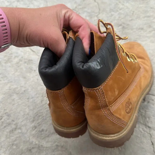 Timberland 10361 Tan Boots Size 9 - Image 6