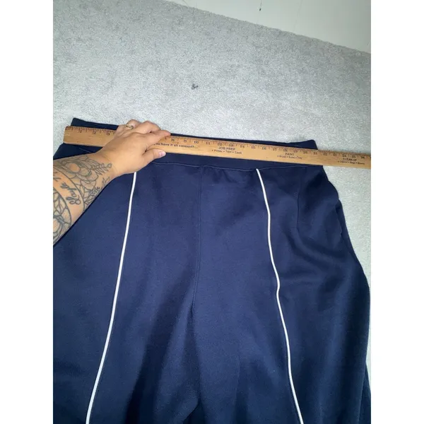 Spanx Air Essentials Track Pants Size 3XL Wide Leg High Waist Navy Blue NWT - Image 7