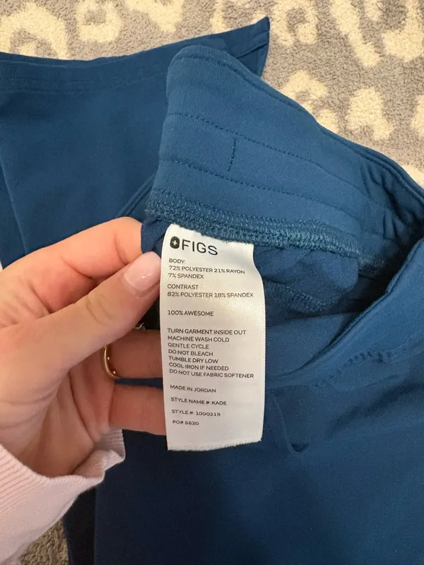 Figs Kade cargo blue scrubs - Image 2
