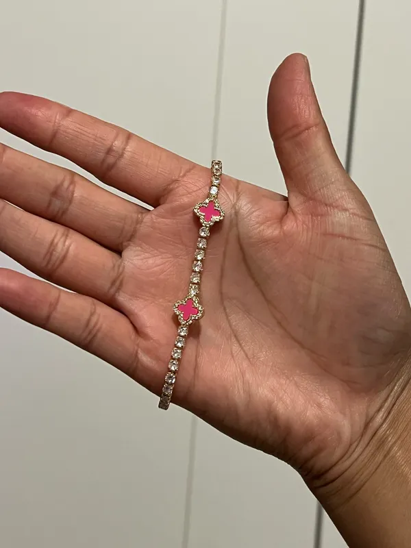 Beautiful pink bracelet - Image 5