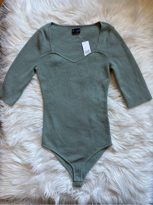 GAP sweater knit bodysuit - Image 2