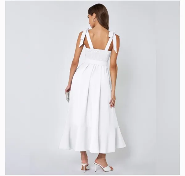 Azazie Bridal Midi Length Dress - Image 2