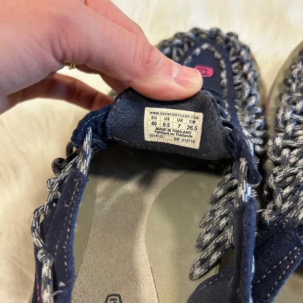 KEEN Newport H2 Water‎ Sandal Navy Pink Athletic Outdoor Women Size 9.5 - Image 7