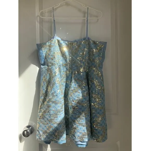 ELLIATT‎ Robe Makenzie Size Medium Beaded Embroidered Sequin - Image 7