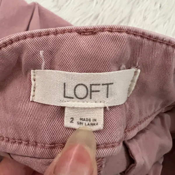 Loft Frayed Girlfriend Chinos - Image 5