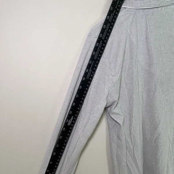 Laura Ashley Womens Size M Long Sleeve Do Not Disturb Print Sleep‎ Shirt PJ Top - Image 11