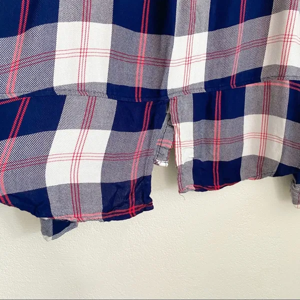 Vintage Havana Americana Plaid Fly Back Shirt Size Large - Image 10